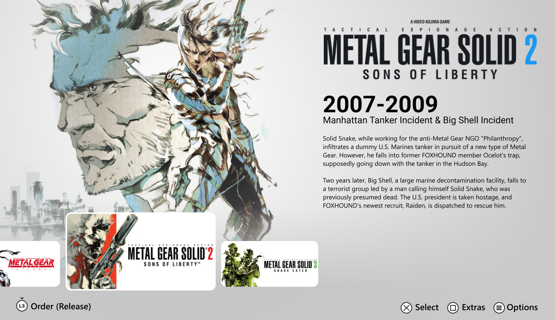 Metal Gear Solid 2 Redesign Page